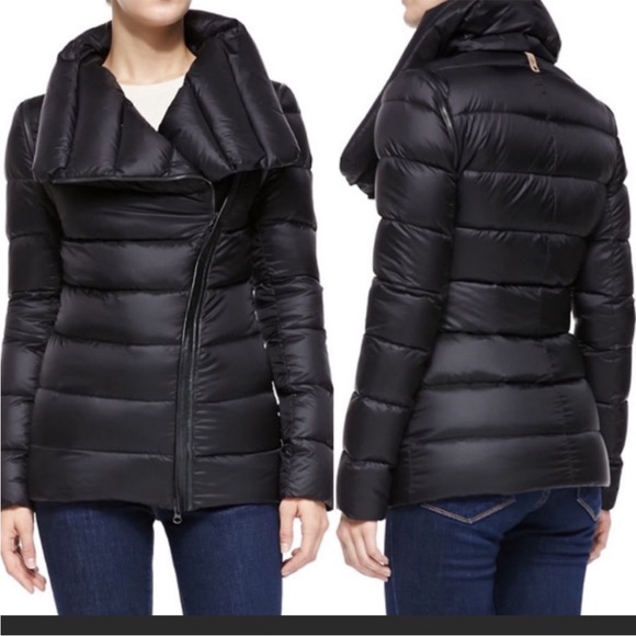 Mackage Jackets & Blazers - Mackage Qeren Convertible Puffer Jacket With Leather Trim Size Large Black